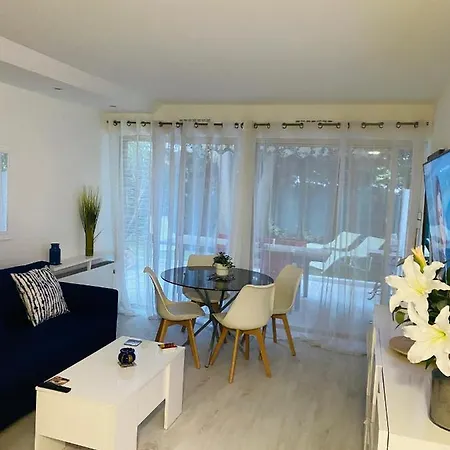 Apartment 3 Pieces Terrasse, Jardin